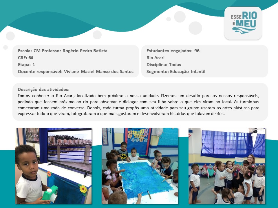 CM Professor Rogério Pedro Batista card
